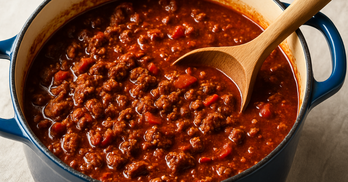 Award Winning Texas Chili Recipe: Bold &amp; Hearty