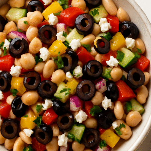 Dense Bean Salad Recipe