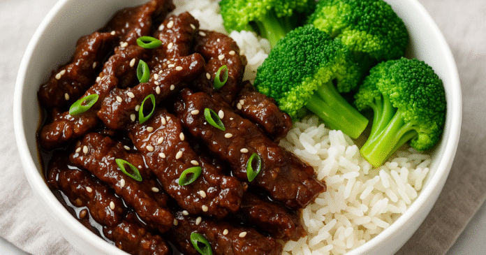 Best mongolian beef recipe