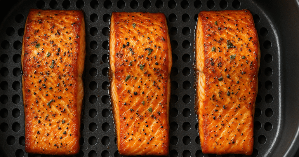 Crispy Salmon Air Fryer Recipe