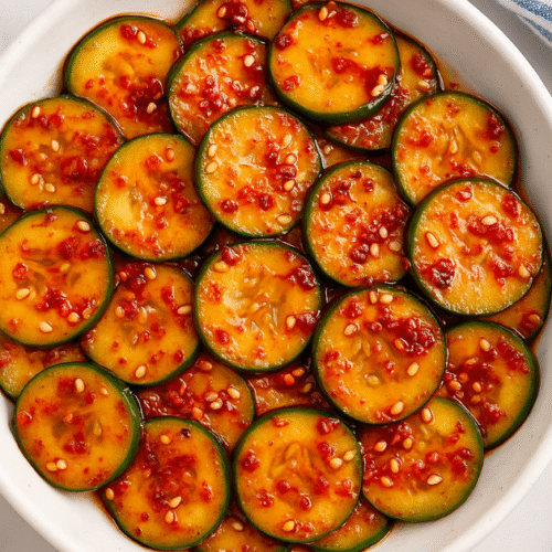 Easy Korean Cucumber Salad Recipe