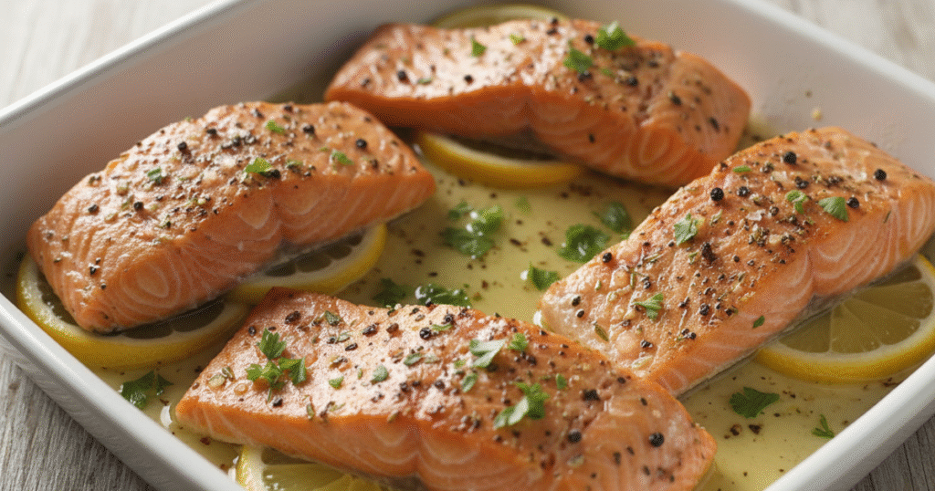 oven baked salmon recipe