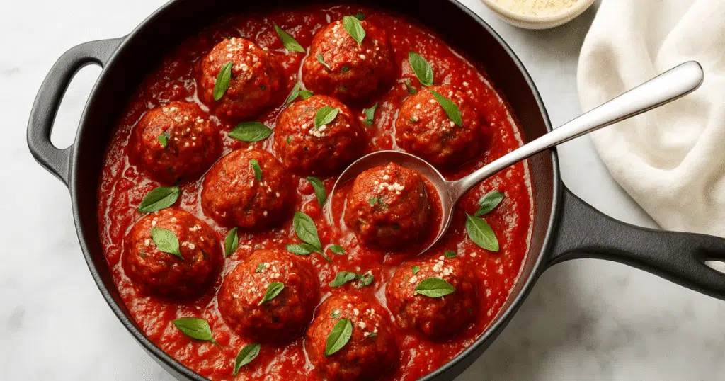 easy italian meatball recipe