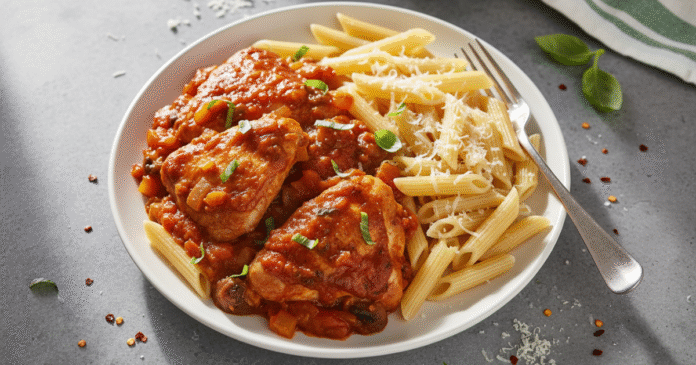 chicken cacciatore recipe